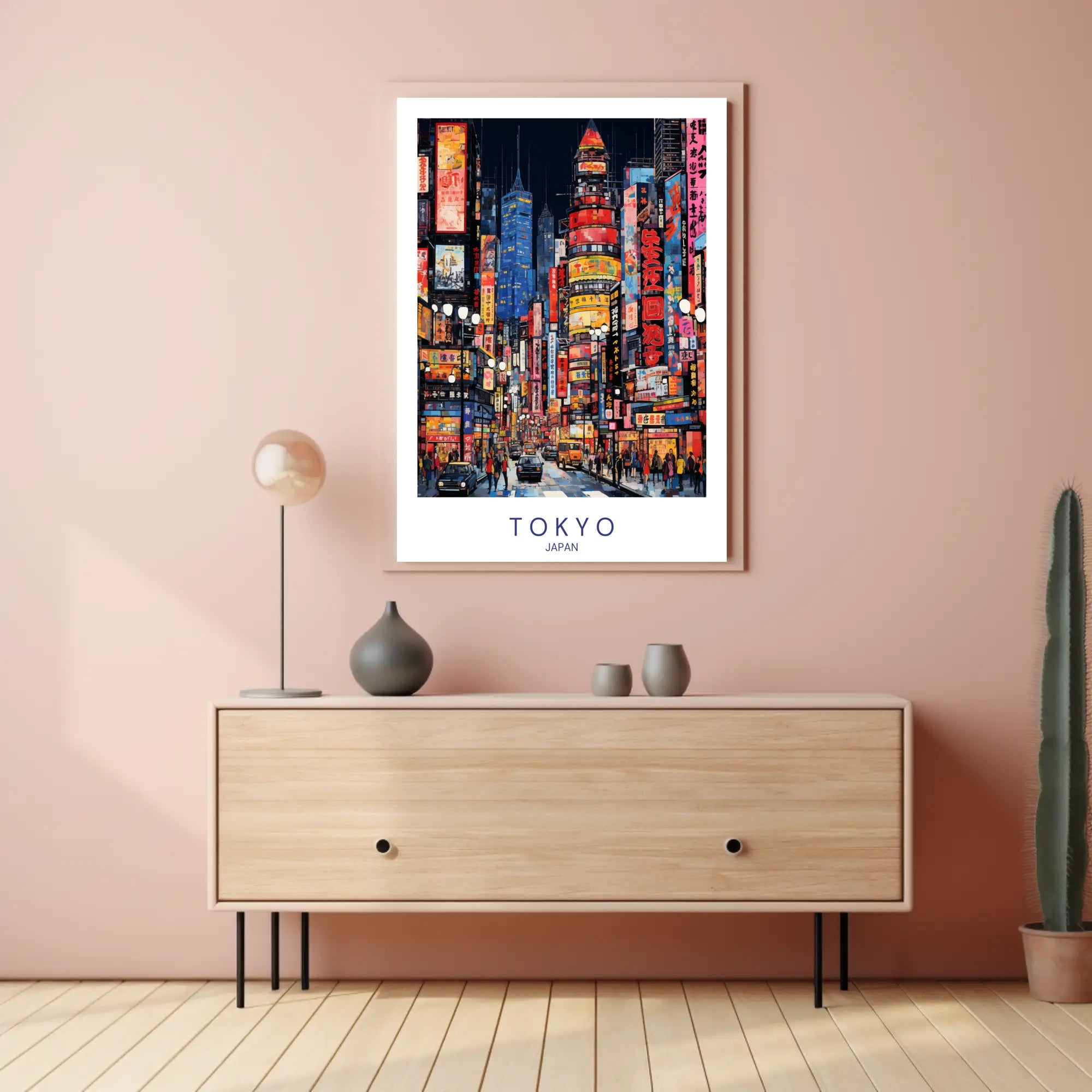 Tokyo Nights Poster PosterGoat