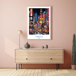 Tokyo Nights Poster PosterGoat