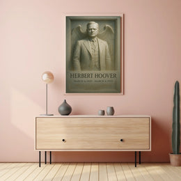 Herbert Hoover Presidential Era Poster