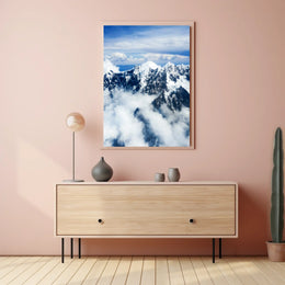 Majestic Mountain Peaks Poster