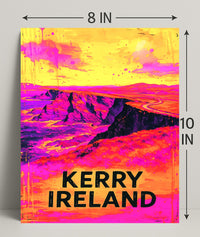 Kerry, Ireland Vibrant Landscapes Poster PosterGoat