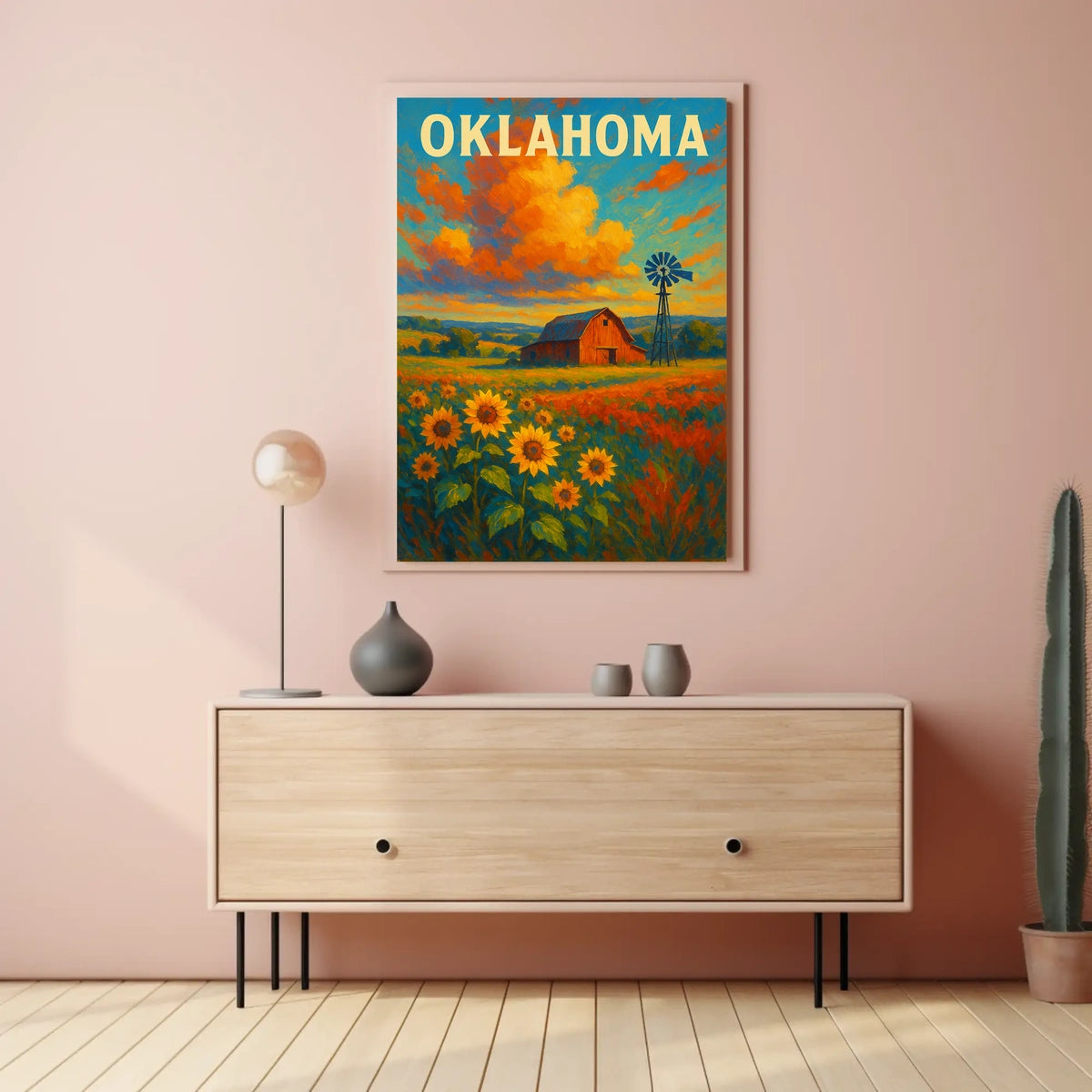 Oklahoma Countryside Poster