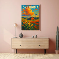 Oklahoma Countryside Poster