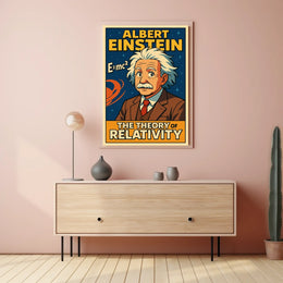 Albert Einstein The Theory Of Poster
