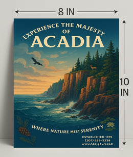 Experience the Majesty of Acadia Poster PosterGoat