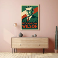 Woodrow Wilson Vintage Ads Poster