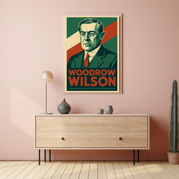 Woodrow Wilson Vintage Ads Poster