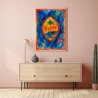 Vibrant Guam Poster