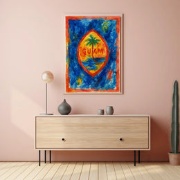Vibrant Guam Poster