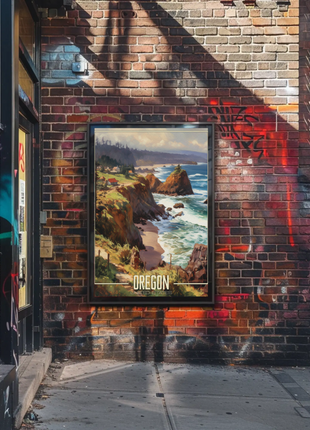 Vintage Poster - Oregon United States