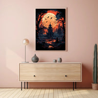 Haunted Mansion Under The Blood Moon Poster