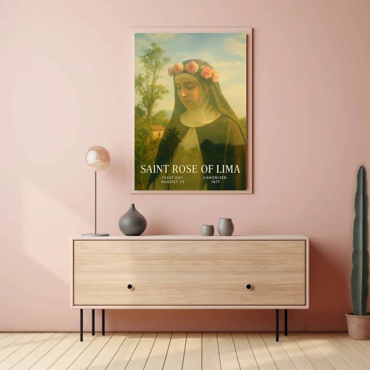 Saint Rose Of Lima Poster