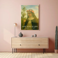 Saint Rose Of Lima Poster