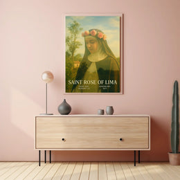 Saint Rose Of Lima Poster