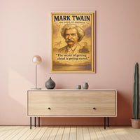 Mark Twain The Voice of America Poster