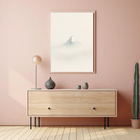 Serenity in the Mist Wall Art for Tranquil Decor PosterGoat