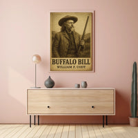 Buffalo Bill Frontier Exploration Cultural or Heritage Poster