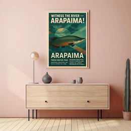 Witness The River Arapaima Poster