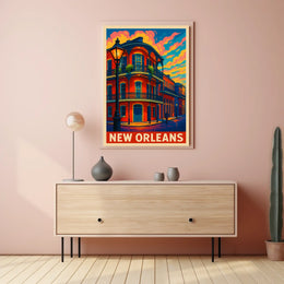 New Orleans Vibes Poster