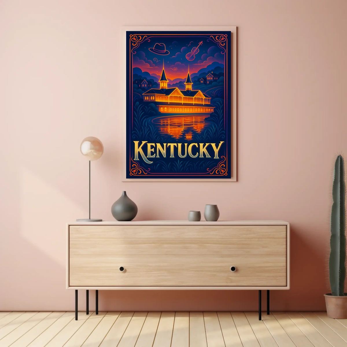 Kentucky A Scenic Tribute Poster
