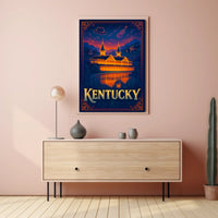 Kentucky A Scenic Tribute Poster