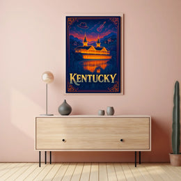 Kentucky A Scenic Tribute Poster