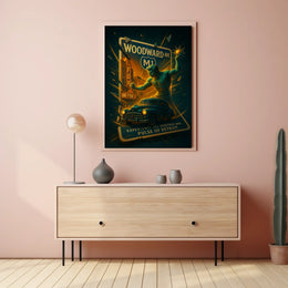 Woodward Avenue Experience Detroit Poster
