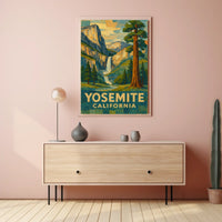 Yosemite National Park Poster