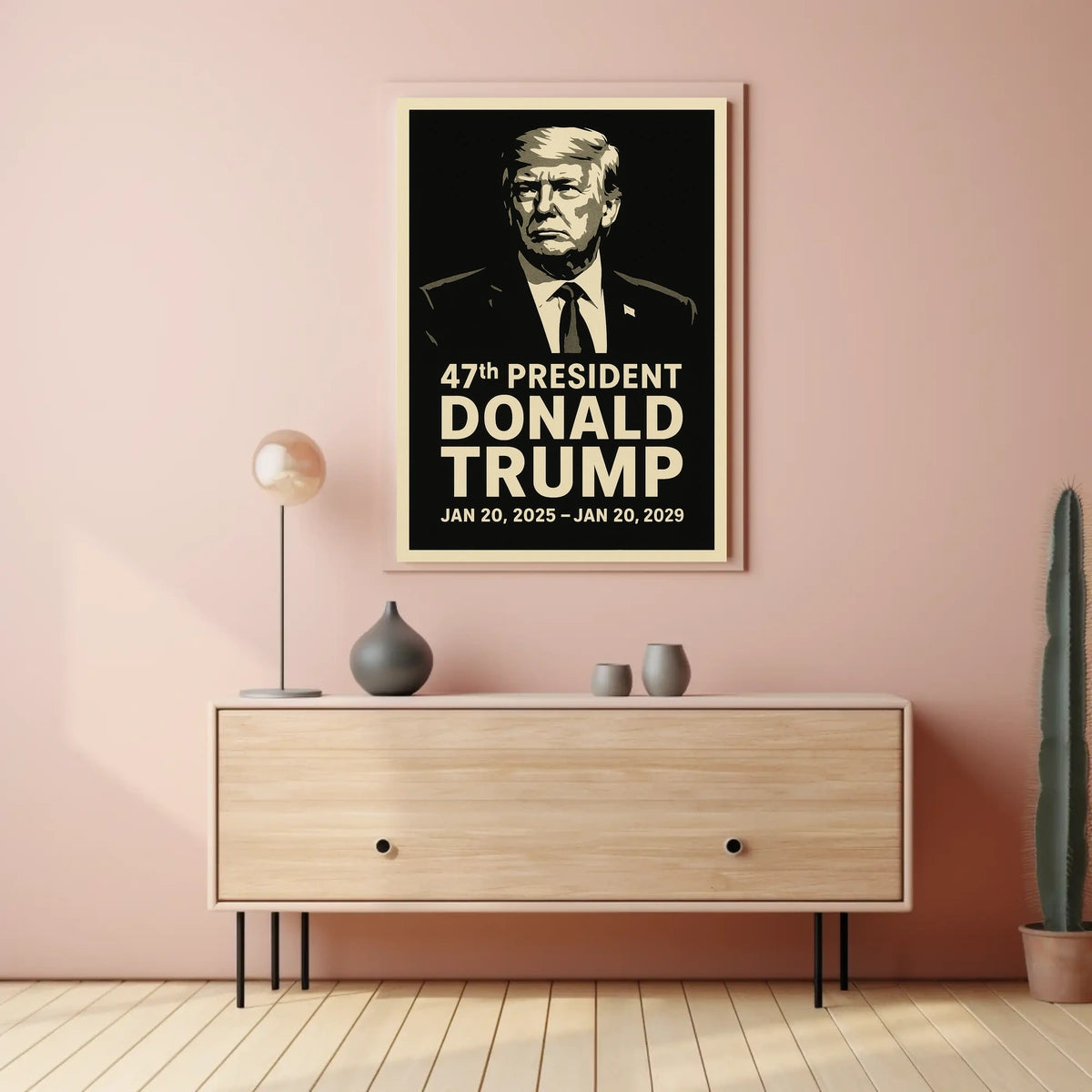 Donald Trump 47th President Poster