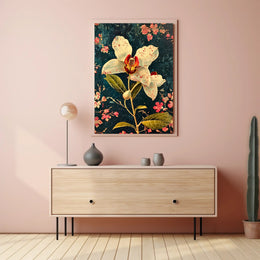 Floral Elegance William Morris Art Poster