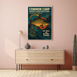 Common Carp Natures Adaptable Giant Poster