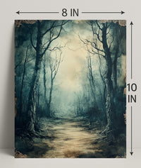 Enchanted Forest Path Poster