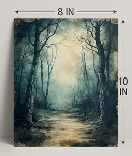Enchanted Forest Path Poster