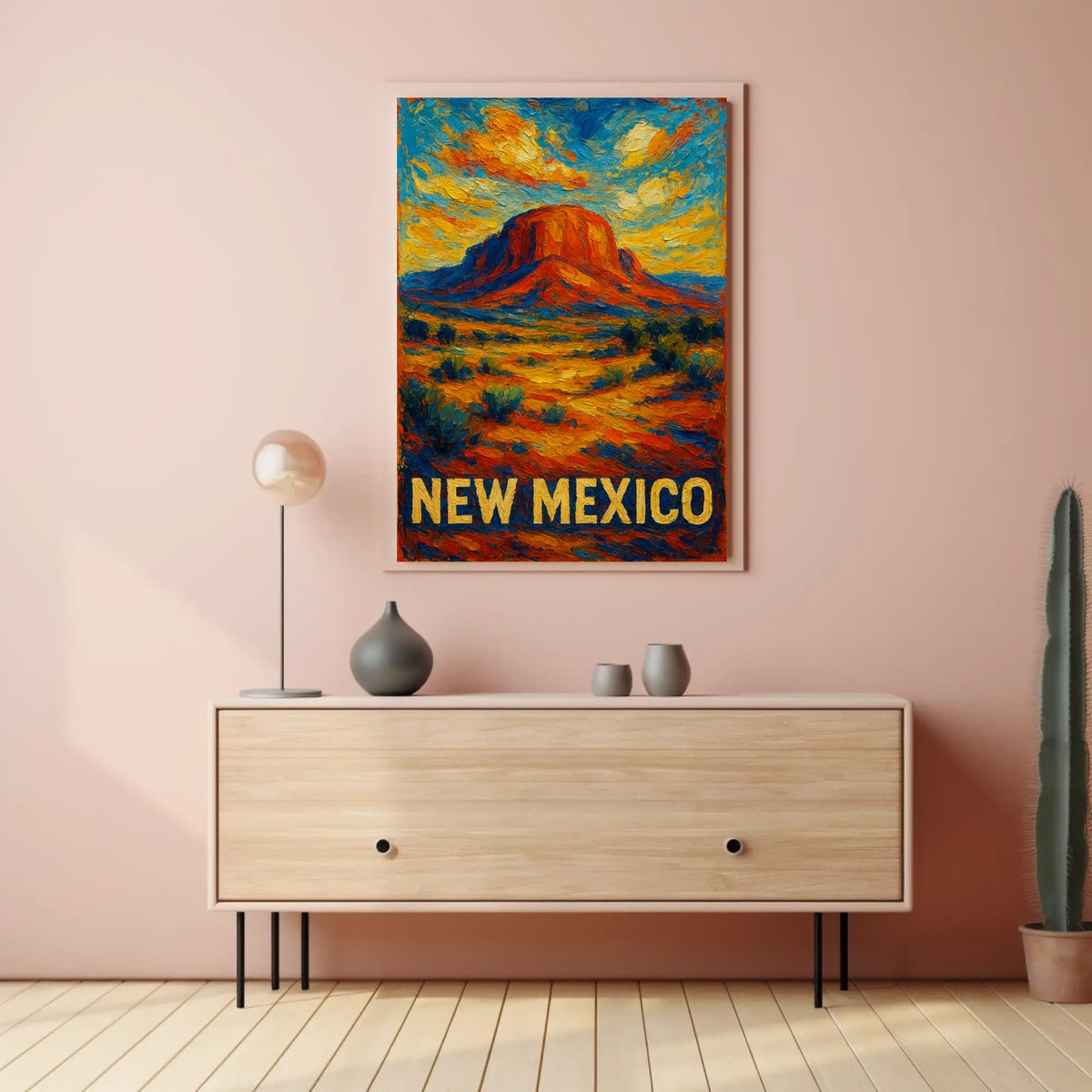 New Mexico Landscape Poster