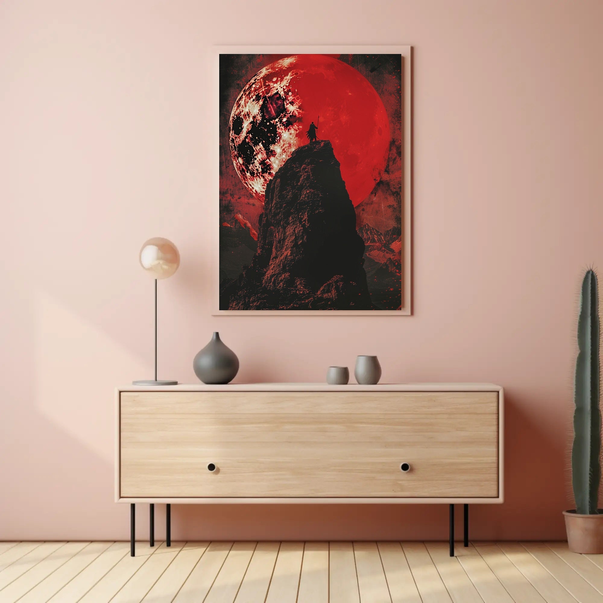 Vibrant Abstract Expressionism - Dynamic Artistic Poster PosterGoat