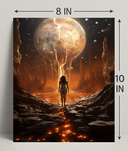 Journey To The Cosmic Realm Poster PosterGoat