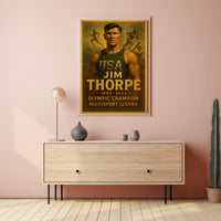Jim Thorpe A Legacy of Athletic Excellence Poster
