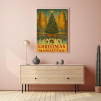 Christmas in Manhattan Poster
