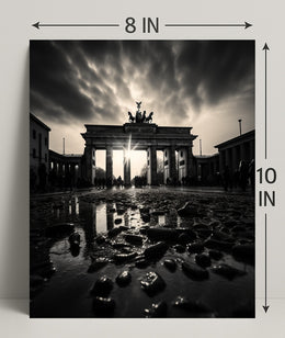 The Brandenburg Gate At Dusk Poster