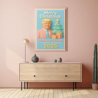 Festive Christmas Cheer with Gifts Cultural or Heritage Poster