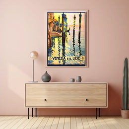 Venezia E Il Lido Poster