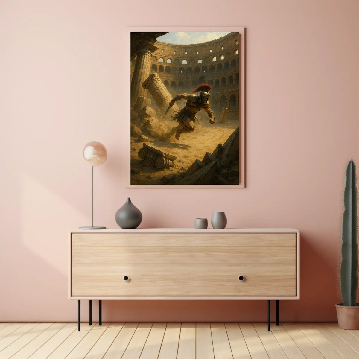 Gladiator in the Arena Poster