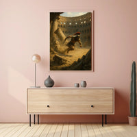 Gladiator in the Arena Poster