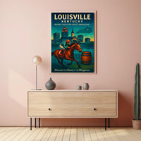 Louisville, Kentucky Where Tradition Meets Innovation Poster