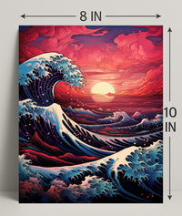 Waves Of Color Poster PosterGoat