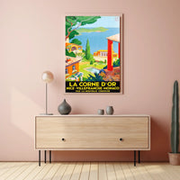 La Corne DOr Travel Poster