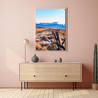 Serene Mountain Landscape Poster