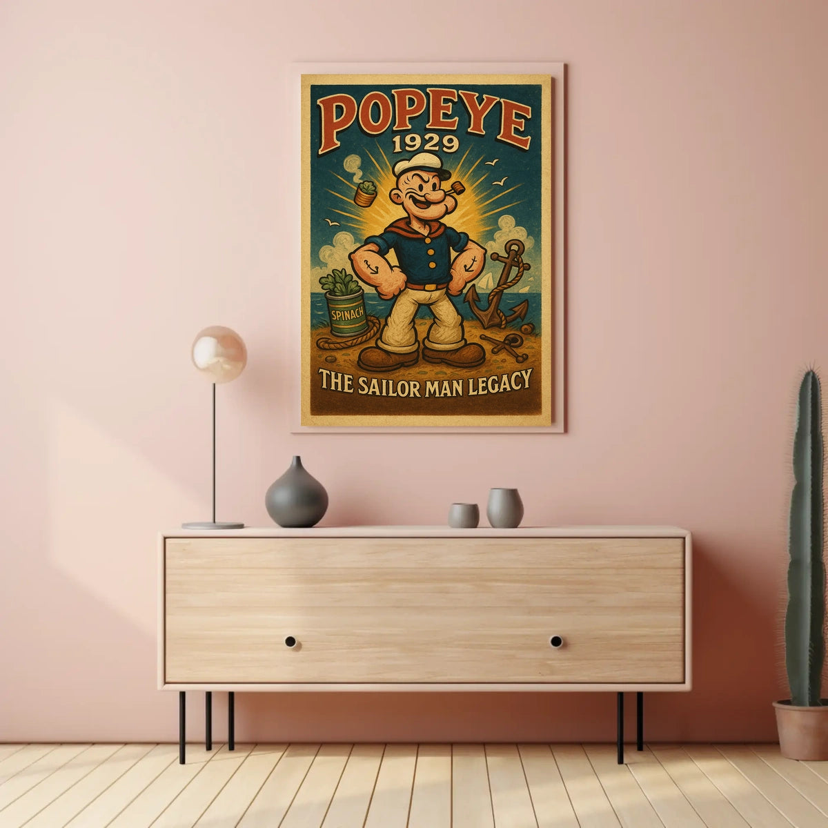 Popeye 1929 Art Poster POP-50