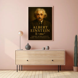 Albert Einstein Theory Of Relativity Poster