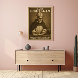 Saint Albert The Great Poster